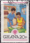 Stamps Ghana -  Año internacion de la niñez