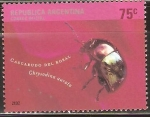 Stamps Argentina -  INSECTOS.  CASCARUDO  DEL  ROSAL.