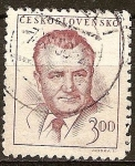 Stamps Czechoslovakia -  Presidente Klement Gottwald.