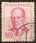 Sellos de Europa - Checoslovaquia -  Presidente A. Zápotocký.