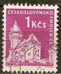 Stamps Czechoslovakia -  Castillo (Smolenice).
