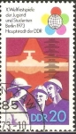 Stamps Germany -  TRABAJADORES  DE  LA  CONSTRUCCIÒN  Y  VÀLVULA
