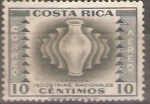 Sellos de America - Costa Rica -  INDUSTRIAS  NACIONALES.  CERÀMICA.    