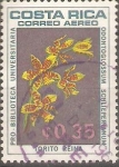 Stamps Costa Rica -  ORQUÌDEAS.  ODONTOGLOSSUM  SCHLIEPERIANUM.