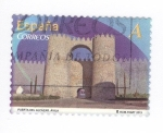 Stamps Spain -  Puerta del Alcazar.Ávila