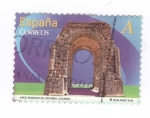 Stamps Spain -  Arco romano de Cáparra.Caceres