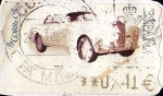 Stamps Spain -  Rolls Royce