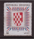 Stamps Croatia -  Escudo de armas