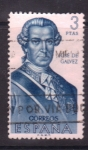 Stamps Spain -  José de Galvez- Forjadores de América