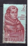 Sellos de Europa - Espaa -  Fray Junipero  Serra- Forjadores de América