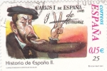 Sellos de Europa - Espa�a -  HISTORIA DE ESPAÑA- CARLOS I   (6)