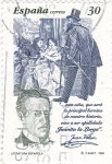 Stamps Spain -  LITERATURA ESPAÑOLA (6)