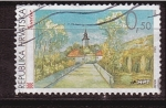 Stamps Croatia -  Ciudades de Croacia