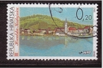 Stamps Croatia -  Ciudades de Croacia