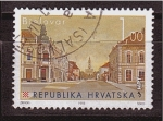 Stamps Croatia -  Ciudades de Croacia