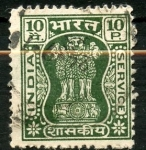 Sellos de Asia - India -  varios