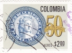 Stamps : America : Colombia :  566 - 50 anivº del Banco de la República
