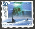 Sellos de Europa - Italia -  Encuentro internacional de submarinismo en Catania