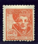Stamps Spain -  IV Centenario de San Juan de la Cruz