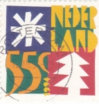 Stamps Netherlands -  ILUSTRACIONES NAVIDEÑAS