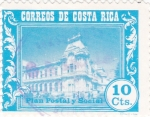 Stamps America - Costa Rica -  PLAN POSTAL Y SOCIAL 