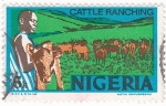 Stamps Nigeria -  CRÍA DE GANADO
