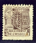 Stamps Spain -  Milenario de Castilla. Burgos