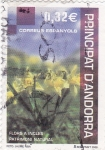Stamps Andorra -  FLORS A INCLES- PATRIMONI NATURAL