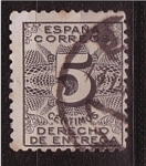 Stamps Europe - Spain -  Derecho de entrega