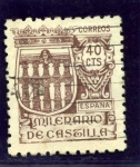 Stamps Spain -  Milenario de Castilla. Segovia
