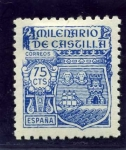 Stamps Spain -  Milenario de Castilla. Santander