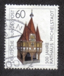 Stamps Germany -  500 Años Ayuntamiento Michelstadt