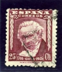Stamps Spain -  II Centenario del Nacimiento de Goya