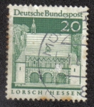 Stamps Germany -  Abadia y Altenmusche de Lorsch 