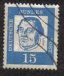 Stamps Germany -  Luther