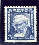 Stamps Spain -  II Centenario del Nacimiento de Goya