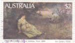 Stamps Australia -  ART GALLERY NSW
