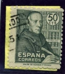 Stamps Spain -  Padre J. Benito Feijoo