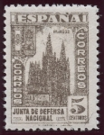 Stamps Spain -  ESPAÑA 804 JUNTA DE DEFENSA NACIONAL