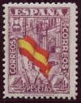Stamps Spain -  ESPAÑA 812 JUNTA DE DEFENSA NACIONAL