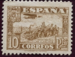 Stamps Spain -  ESPAÑA 813 JUNTA DE DEFENSA NACIONAL