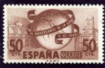 Stamps Spain -  75 Aniversario de la U.P.U.