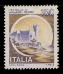 Stamps Italy -  CASTELLO DE MIRAMARE - TRIESTRE