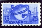 Stamps Spain -  75 Aniversario de la U.P.U.
