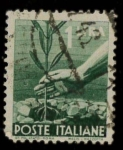 Stamps Italy -  PLANTANDO