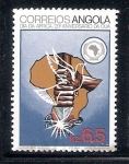 Stamps : Africa : Angola :  Dia de Africa: 20 Aniversario de la Organización para la Unidad Africana