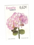 Stamps Spain -  Flora.Hortensia