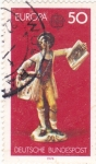 Stamps Germany -  EUROPA- VENDEDOR DE PERIÓDICOS