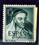 Stamps Spain -  Literatos. Tirso de Molina