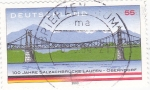 Stamps Germany -  100 ANIVERSARIO PUENTE DE OBERNDORF